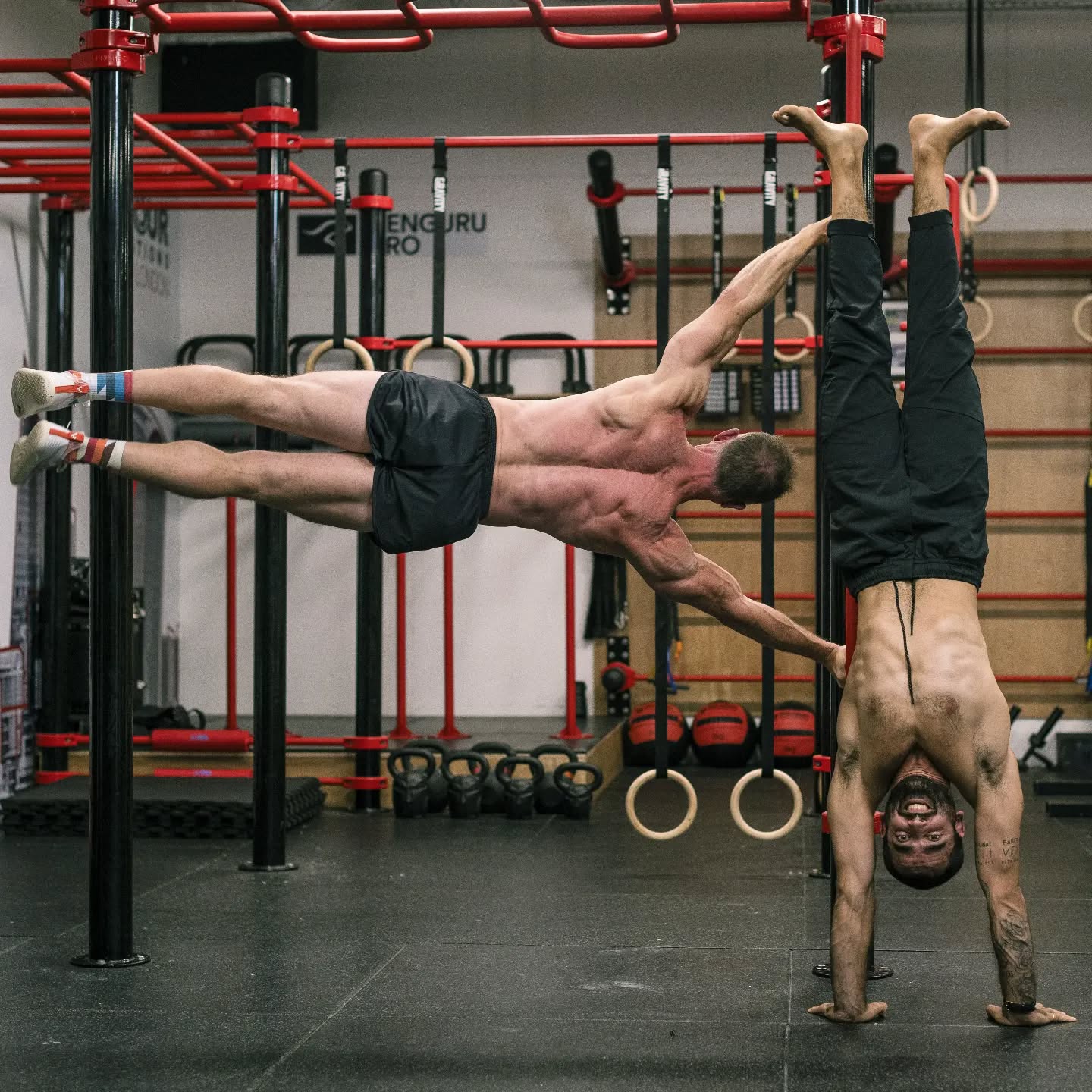 Human Flag Training