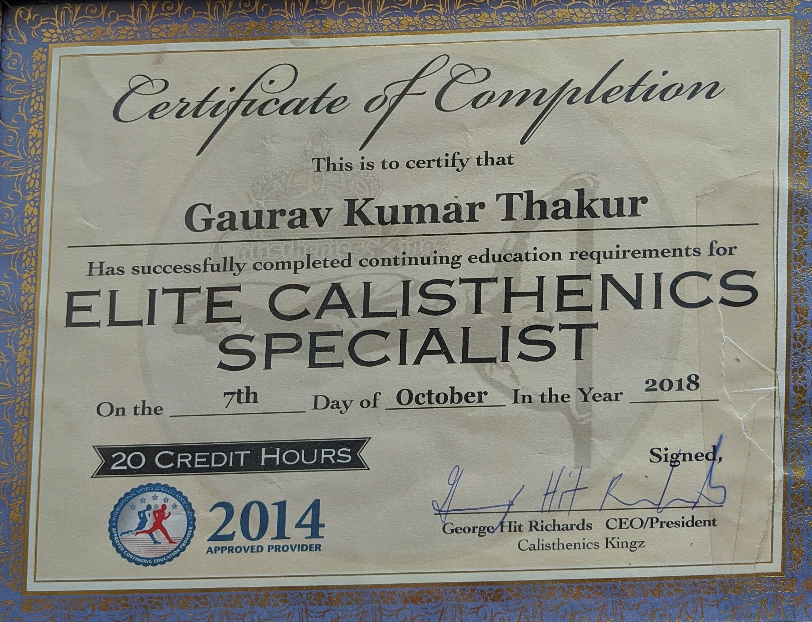 award